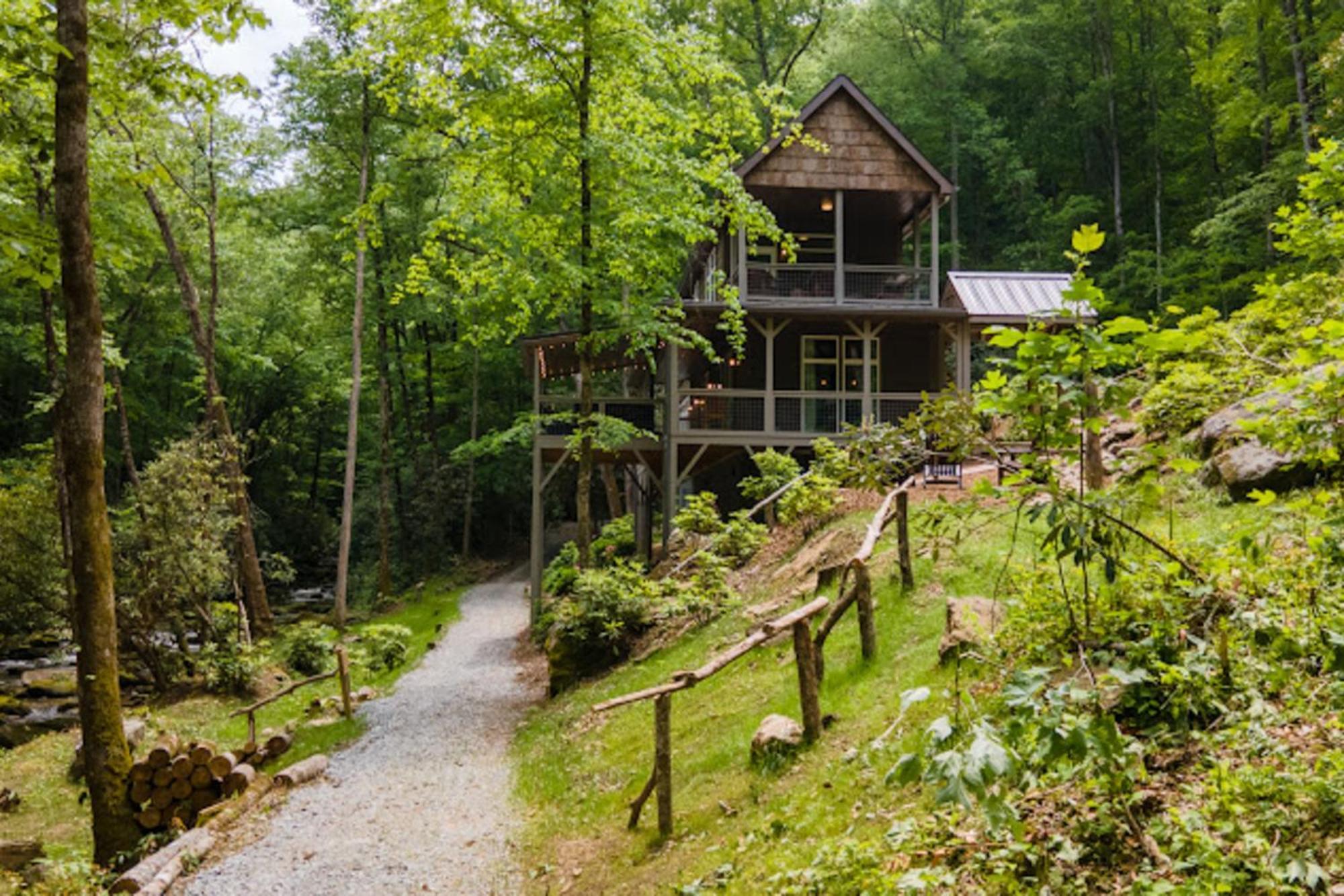 Creel Lodge At Middle Creek Otto المظهر الخارجي الصورة